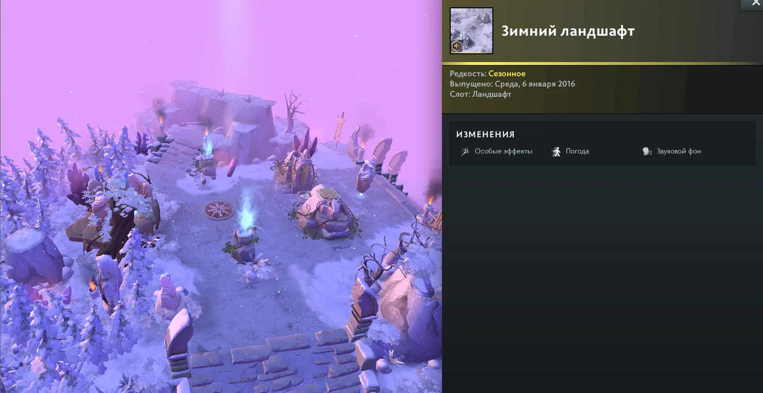 Все ландшафты в Dota 2: какие есть и как получить