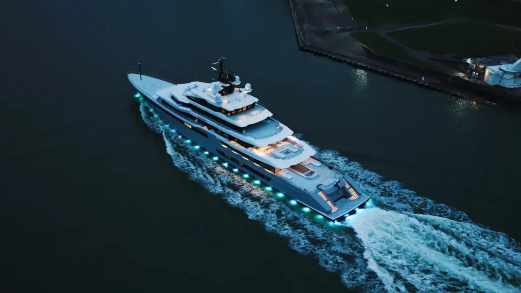 Гейбу Ньюэллу достроили 364-футовую яхту Oceanco Gigayacht