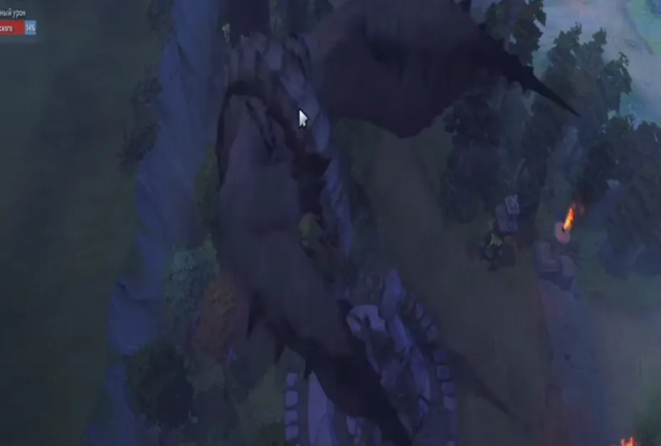 В Dota 2 нашли баг с моделью дракона из Monster Hunter и алтарем мудрости