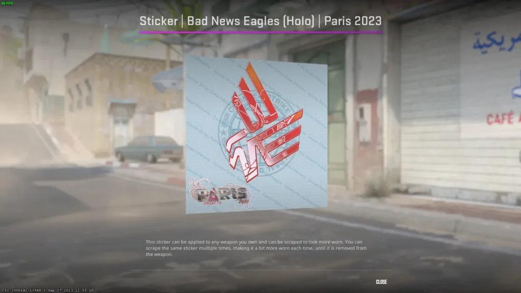 Наклейки красного цвета