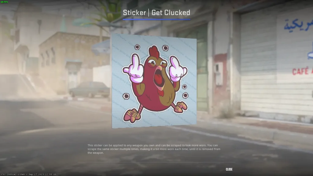 Наклейки красного цвета