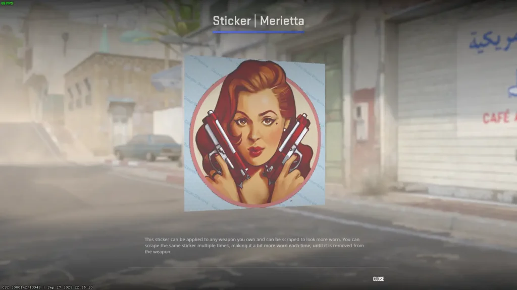 Наклейки красного цвета