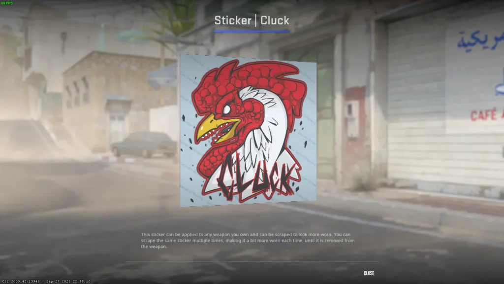 Наклейки красного цвета