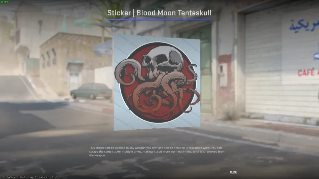 Наклейки красного цвета