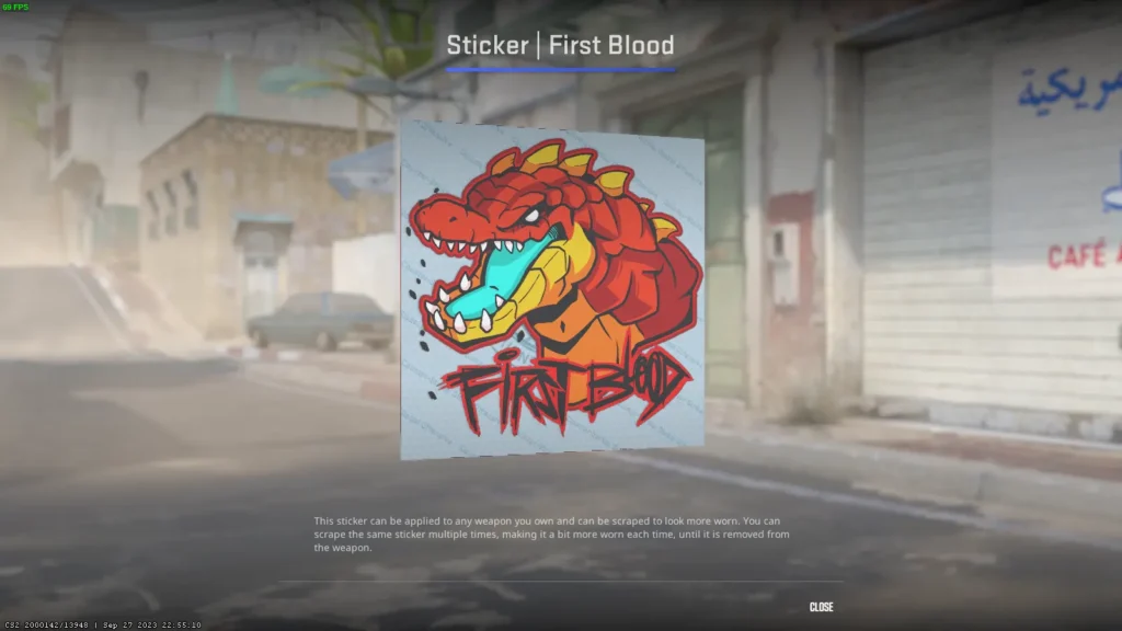 Наклейки красного цвета