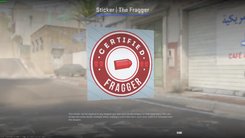 Наклейки красного цвета