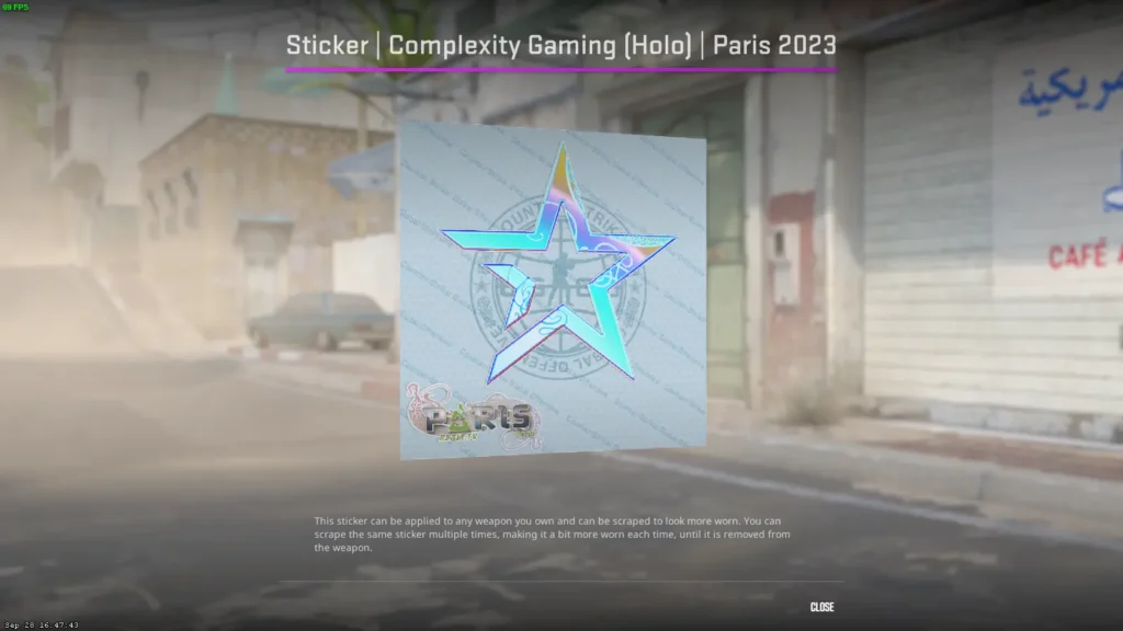 Наклейки синего цвета