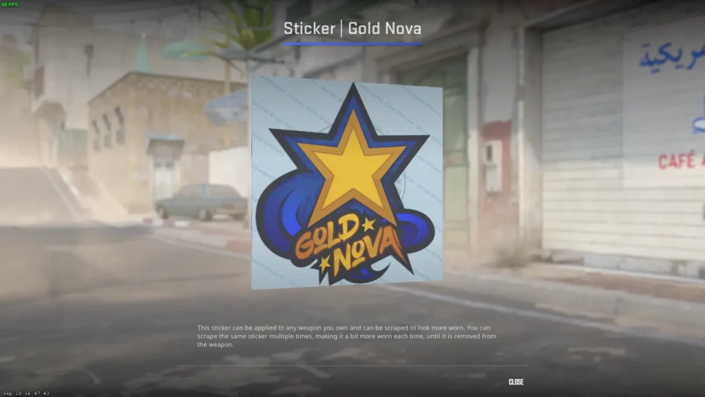 Наклейки синего цвета