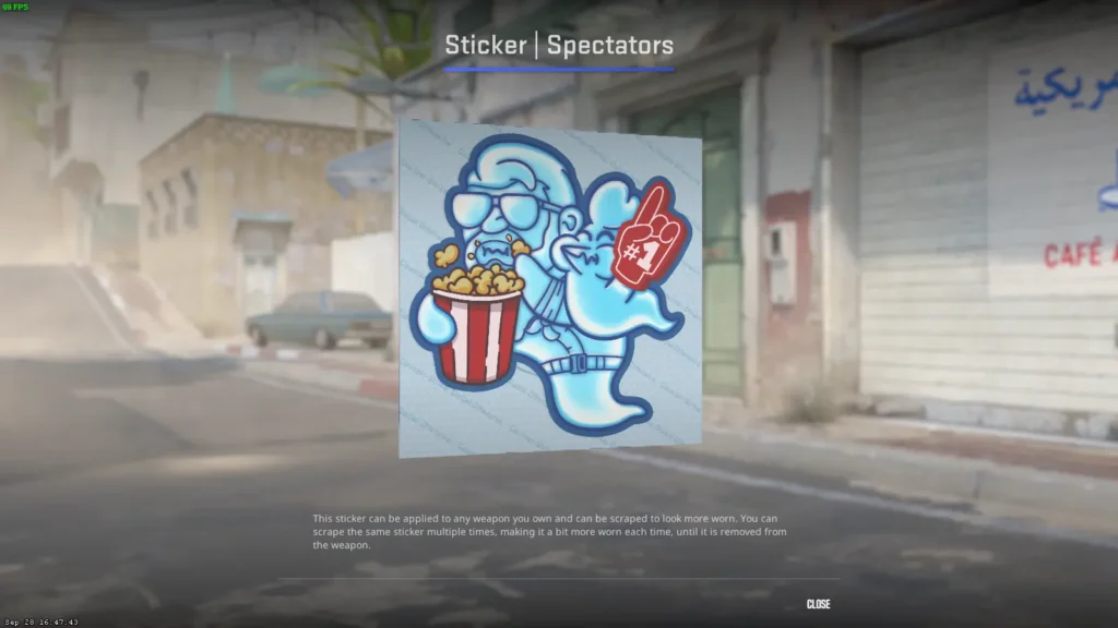 Наклейки синего цвета