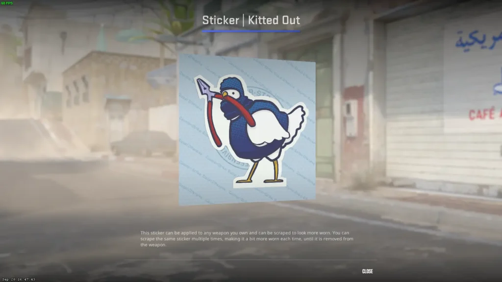 Наклейки синего цвета