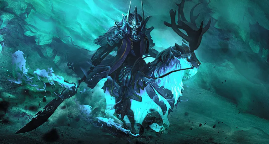 Skiter выиграл матч на Abaddon без прокачки ульты и смертей - это произошло на про-сцене в пятый раз