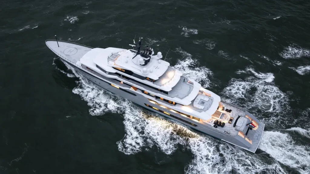 Гейбу Ньюэллу достроили 364-футовую яхту Oceanco Gigayacht