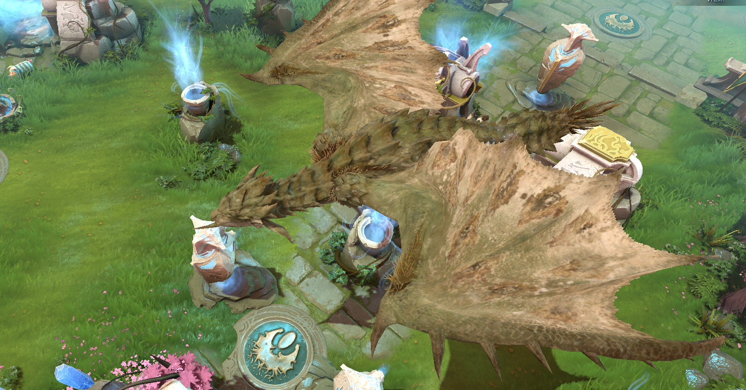 В Доте - коллаборация с Monster Hunter! 6 новых сетов, питомец и мини-ивент