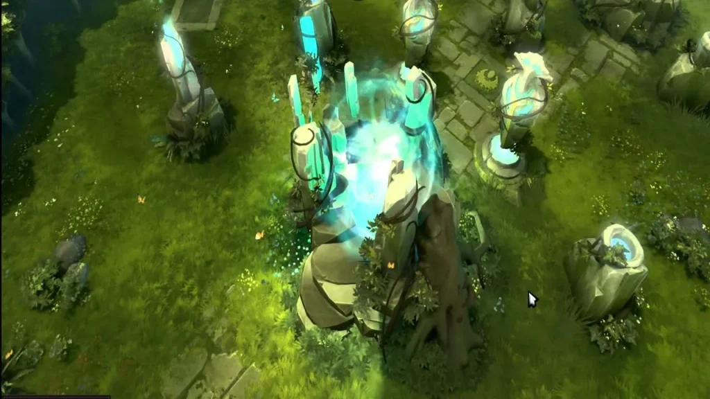 В Dota 2 нашли новый режим с ожившим троном, идущим по миду