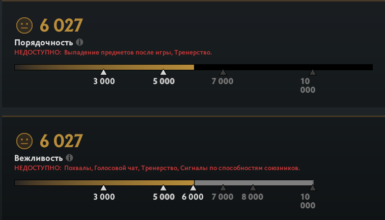 Как повысить порядочность в Dota 2?