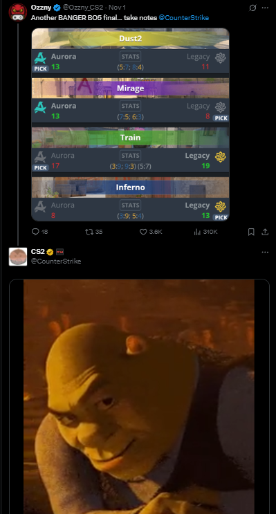 Valve намекнула на bo5 финал на мейджоре в X