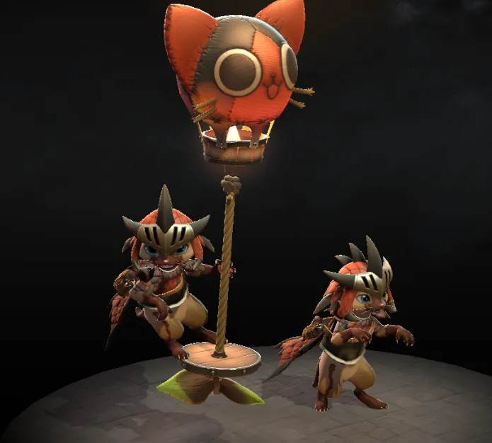 В Доте - коллаборация с Monster Hunter! 6 новых сетов, питомец и мини-ивент