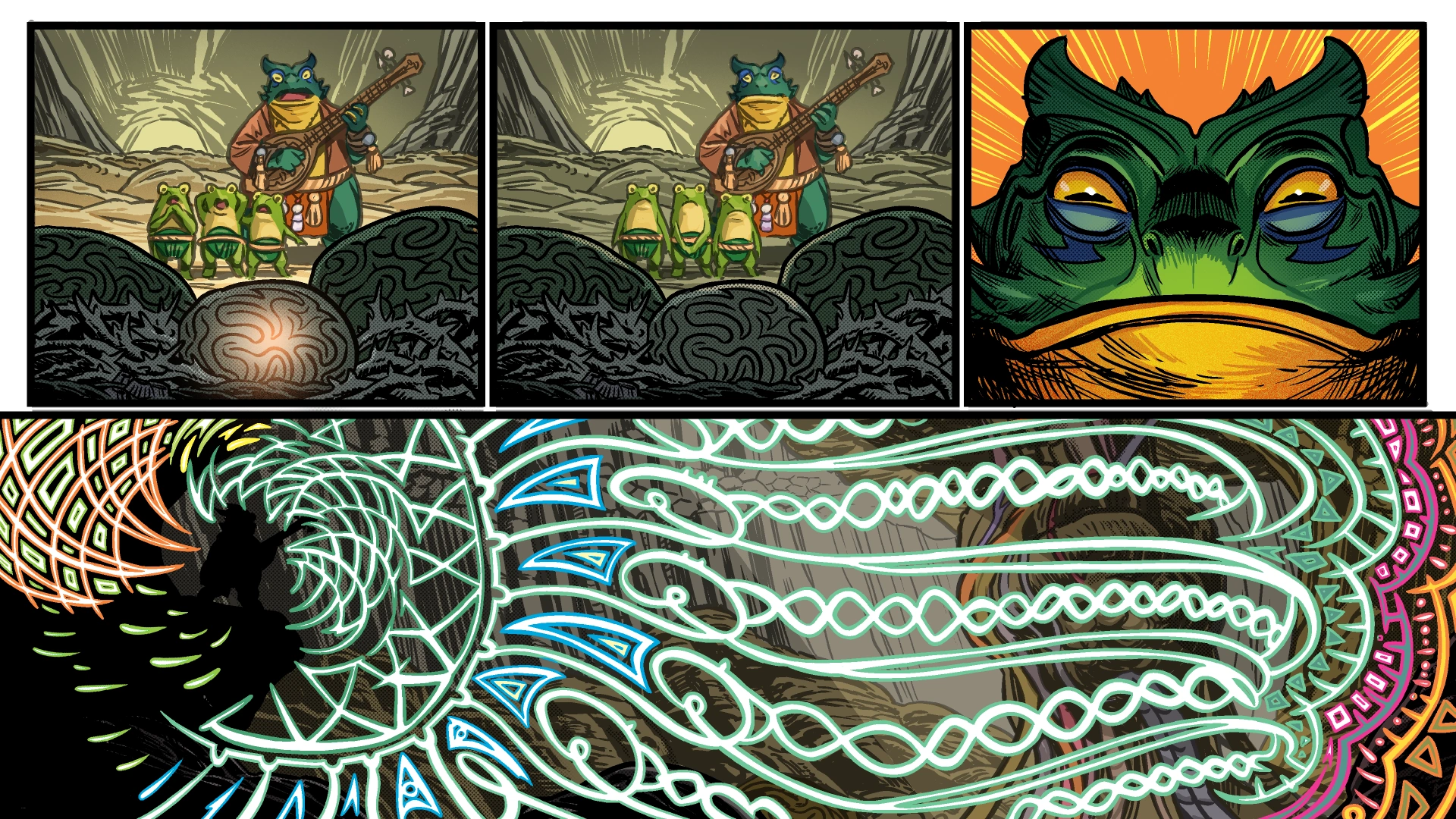 В Доте вышел новый комикс: история жабы-барда Ларго