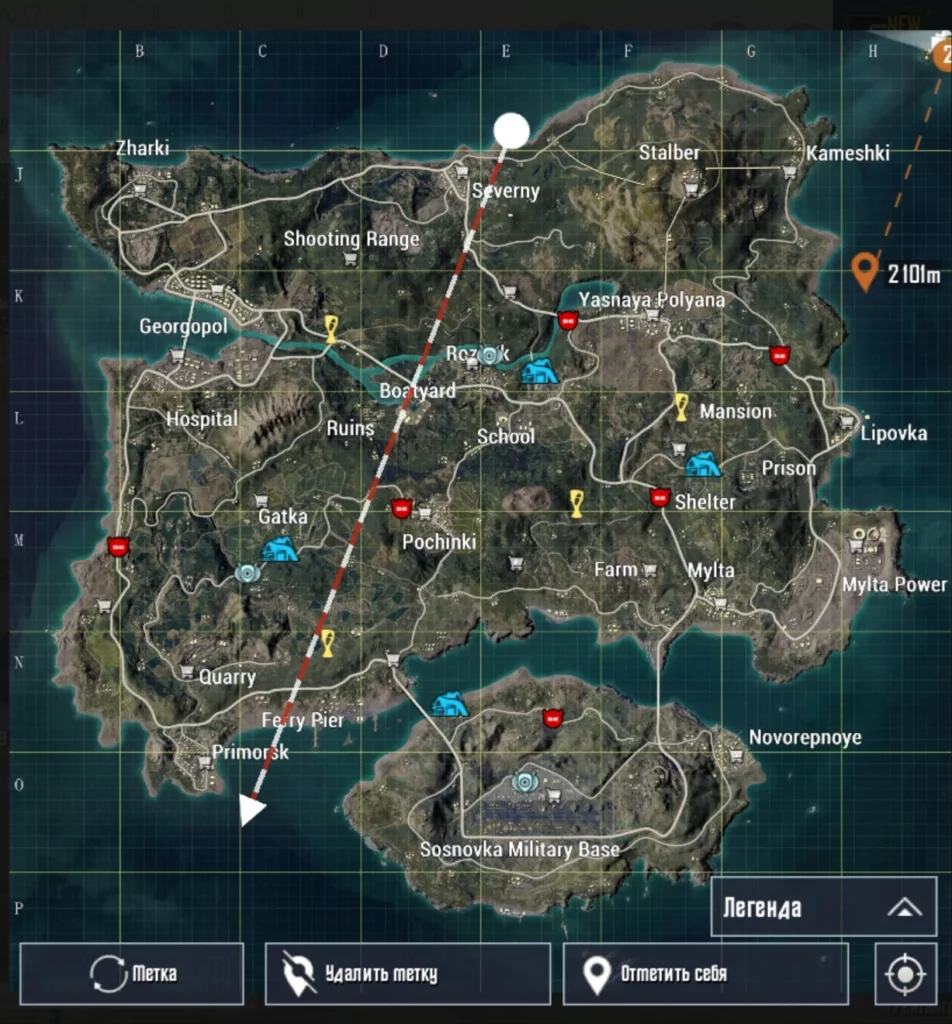 Все карты PUBG Mobile: полный список и где они доступны