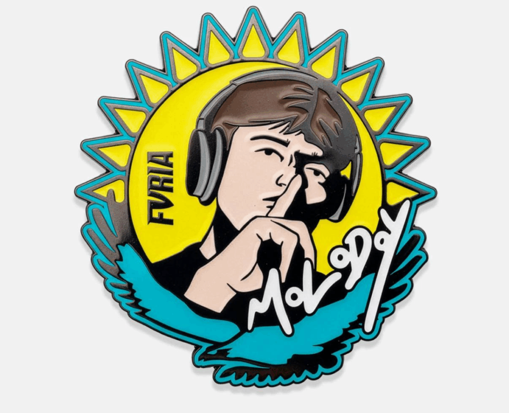 FURIA выпустила эксклюзивные значки с игроками команды