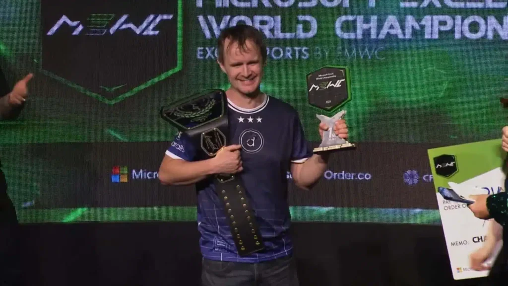 Чемпион турнира по Excel