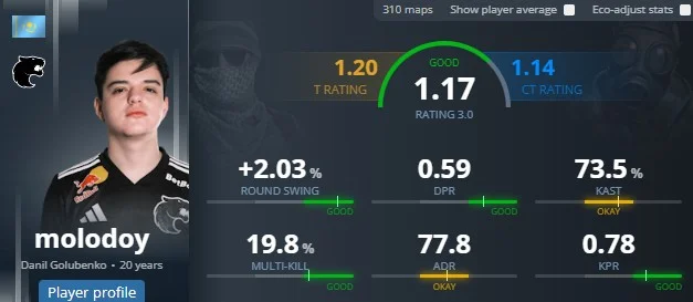 Как играли смелые предикты HLTV в 2025 году?