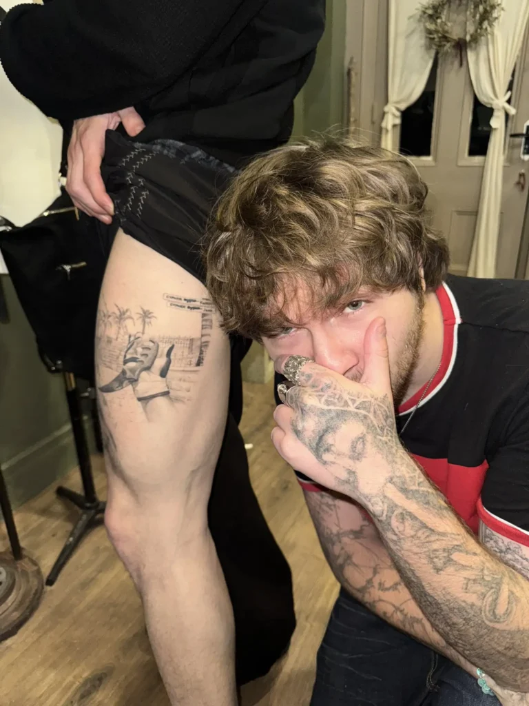 Друг CYPHER набил тату с хайлайтом британца против Virtus.pro