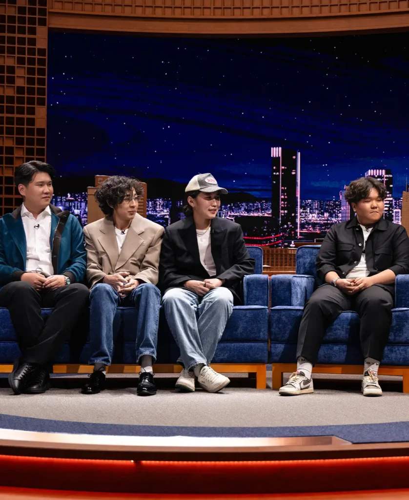 The MongolZ с Senzu посетили новогоднее шоу