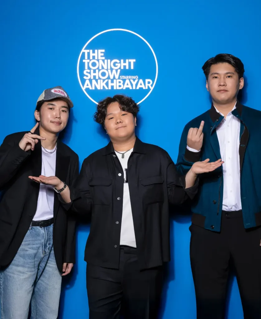 The MongolZ с Senzu посетили новогоднее шоу