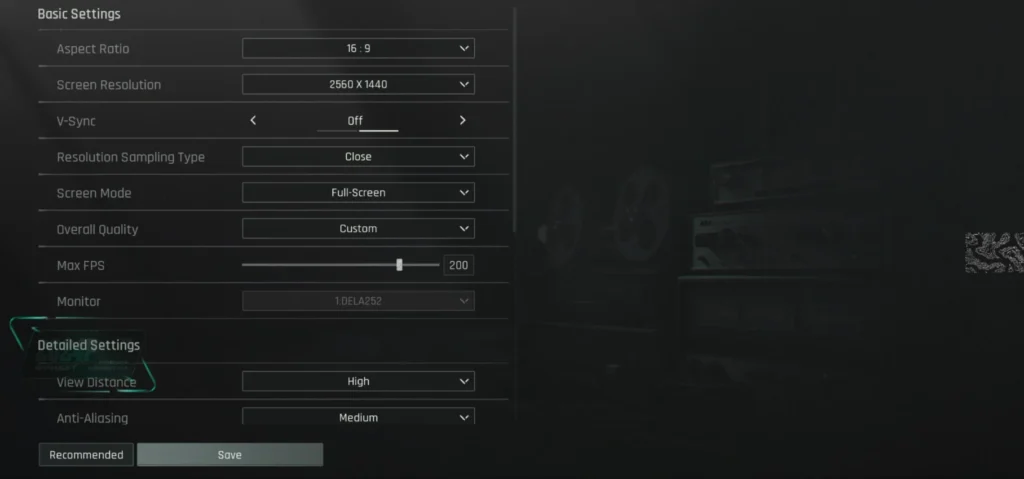 Настройки Recrent в ARK и Arena Breakout &mdash; графика, управление и FPS