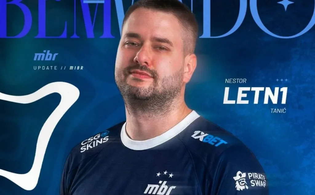 LETN1 стал тренером MIBR