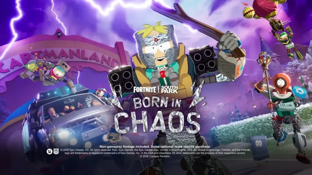 Для Fortnite анонсировали кроссовер с «Южным парком» и режим на пять игроков