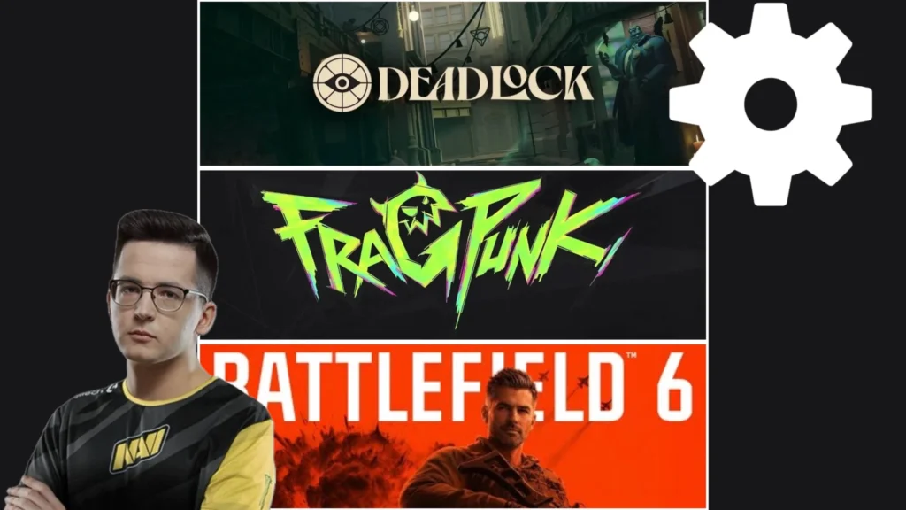Настройки Recrent в Deadlock, FragPunk и Battlefield 6: прицел, графика и производительность