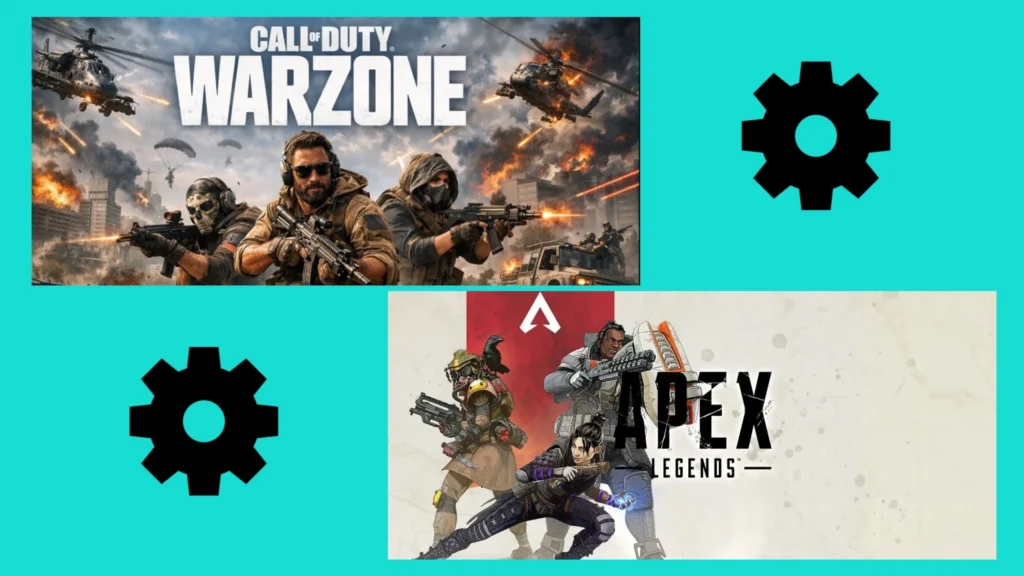 Настройки Recrent в Apex Legends и Call of Duty Warzone