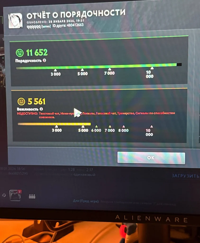 «Помогите». Gpk показал, что у него 5,5 тысячи вежливости на