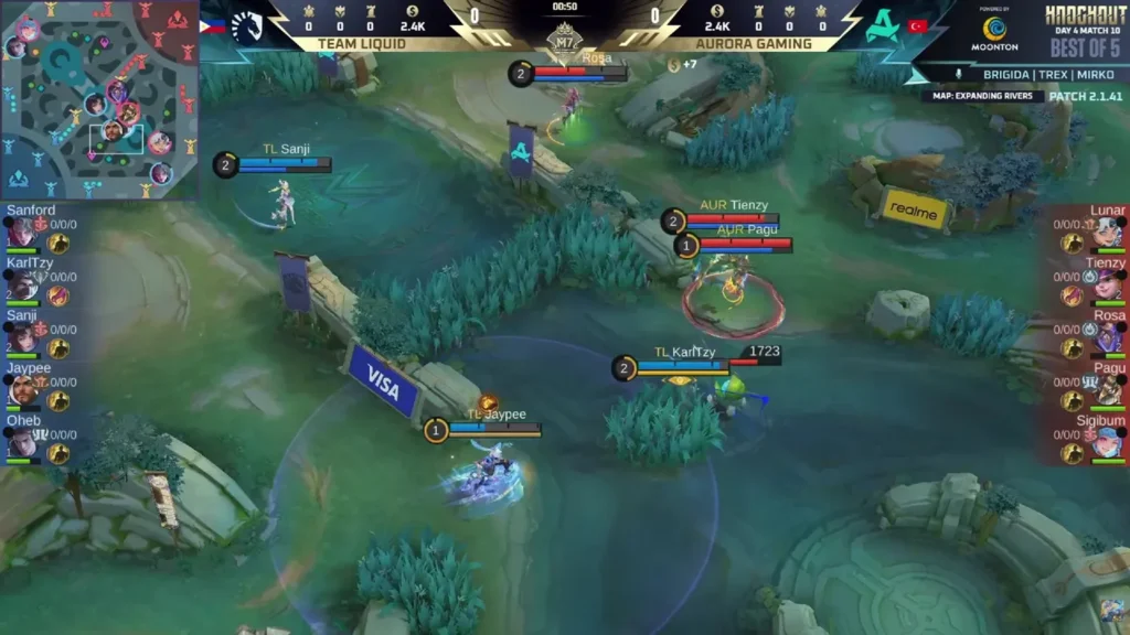 Матч M7 по MLBB