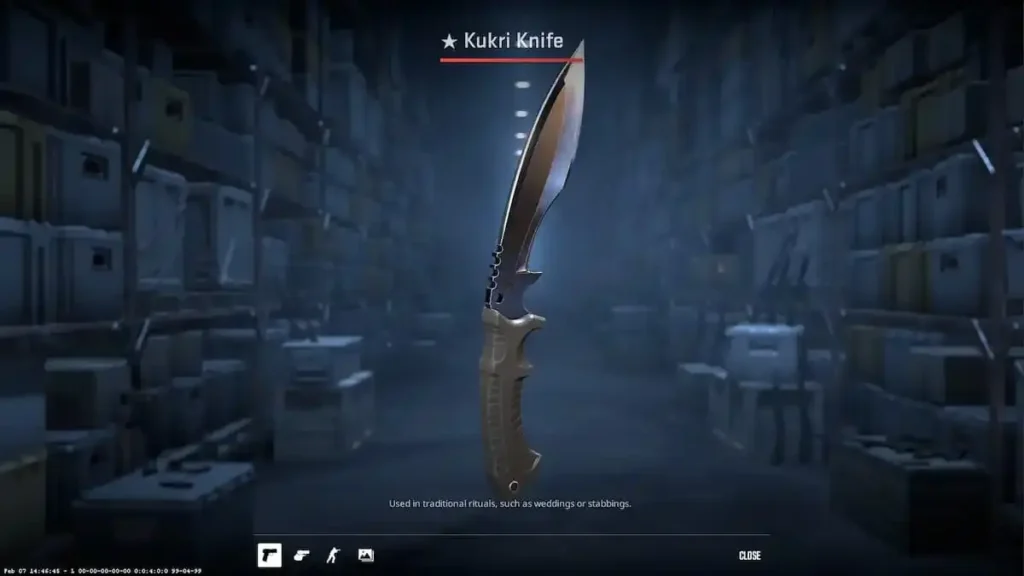 Все ножи в CS 2: от дешевого к самому дорогому