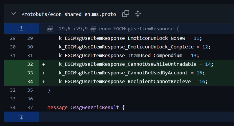 В коде Deadlock есть упоминание разбора предметов и трейдинга (Gabe Follower)