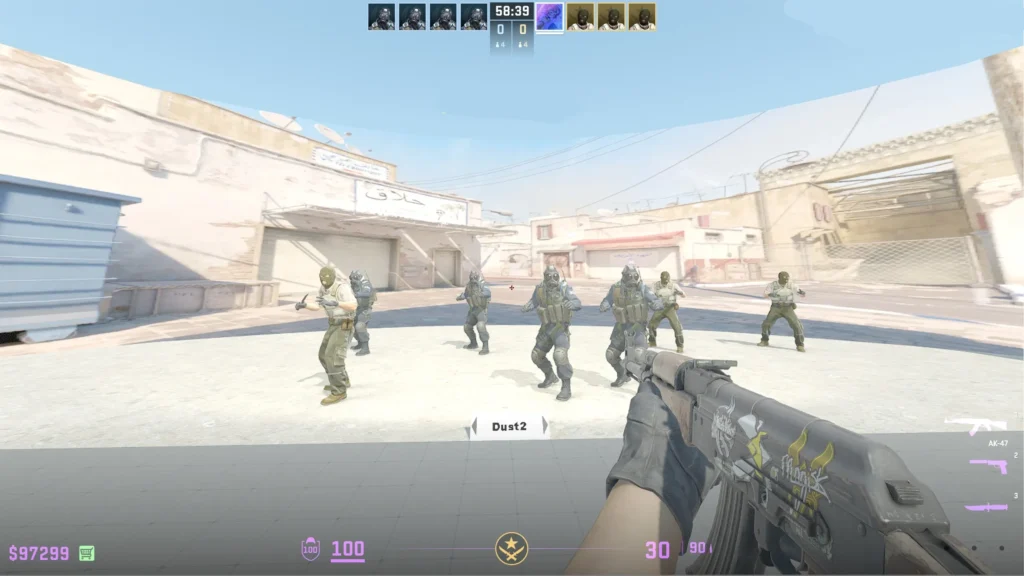 Лучшие карты для настройки прицела и рук в CS 2