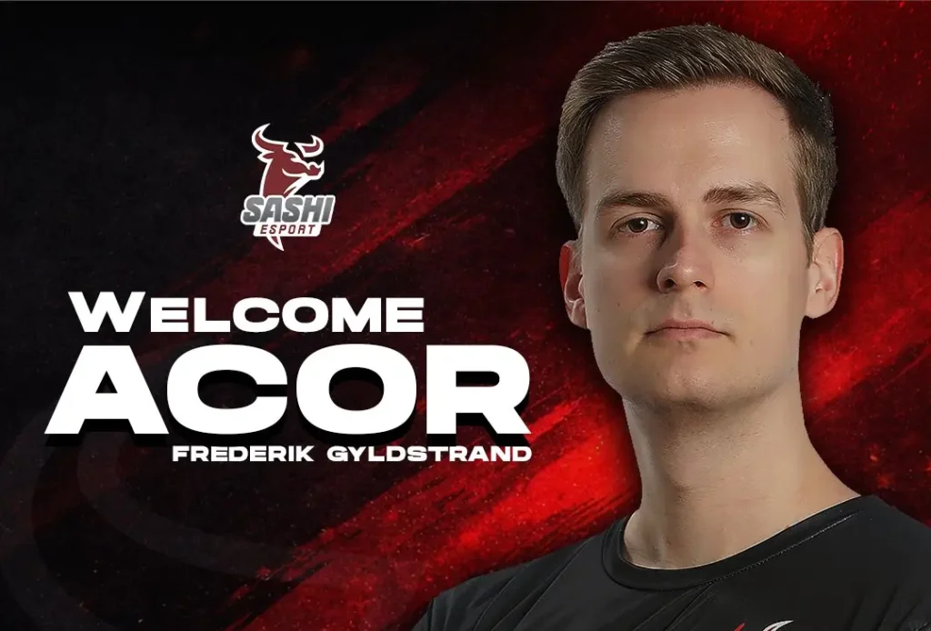 AcoR стал игроком Sashi