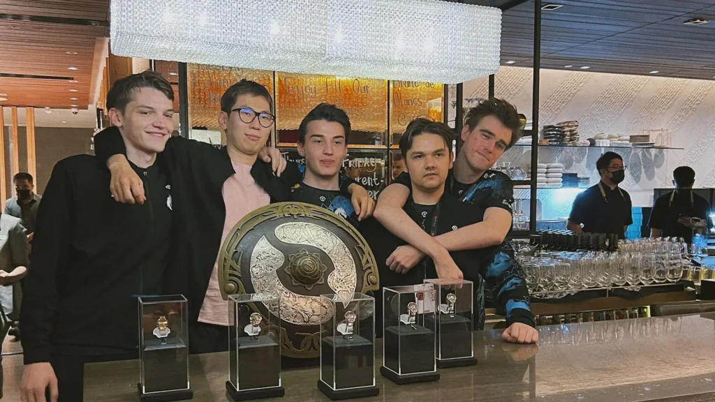 Состав Spirit с TI 2023