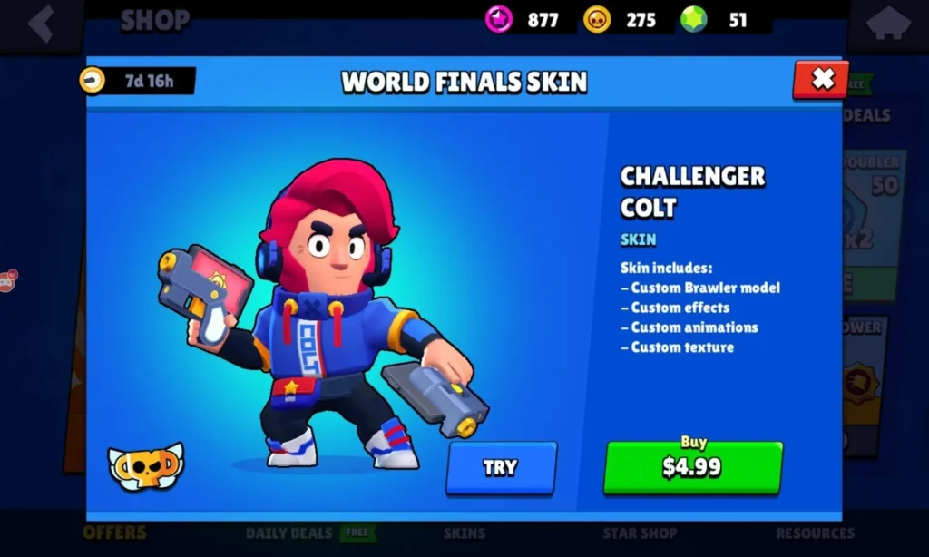 Скины в Brawl Stars: как получить и сколько стоят