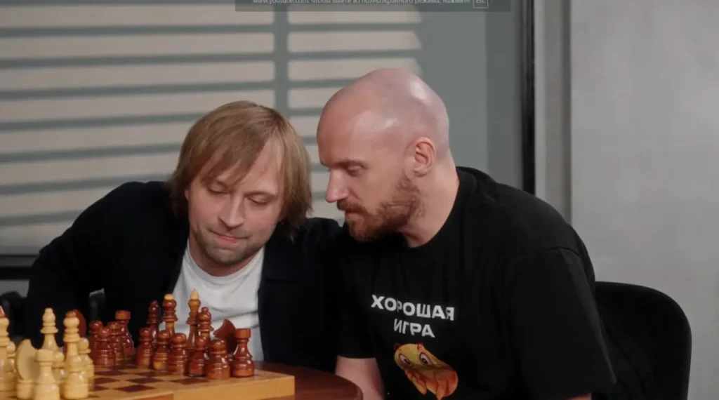 NS, Dread и бот с 3 тысячами ELO проиграли Дубову и Артемьеву в шахматы