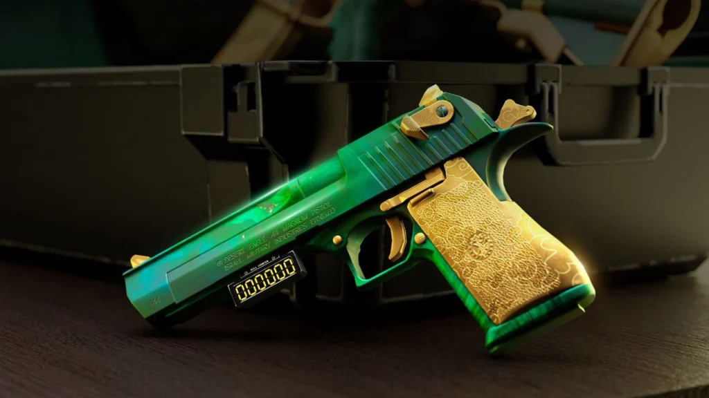 В Standoff 2 добавили скин на Desert Eagle из коллекции Jade Stone