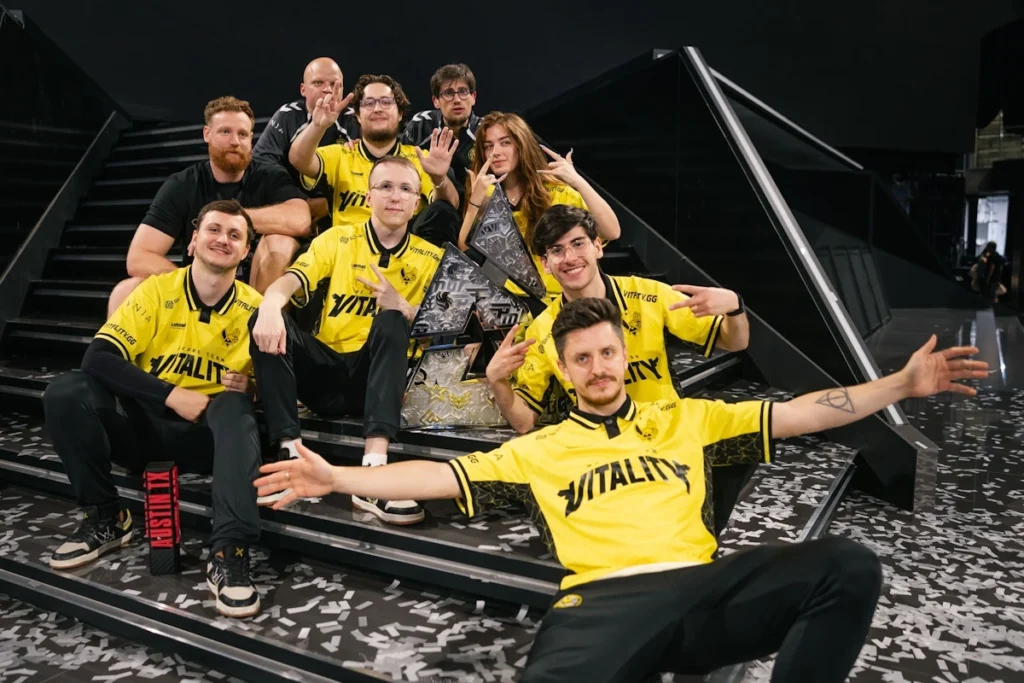 Состав Vitality вошел в топ-7 по выходам в финал за всю историю, ему на это потребовался год