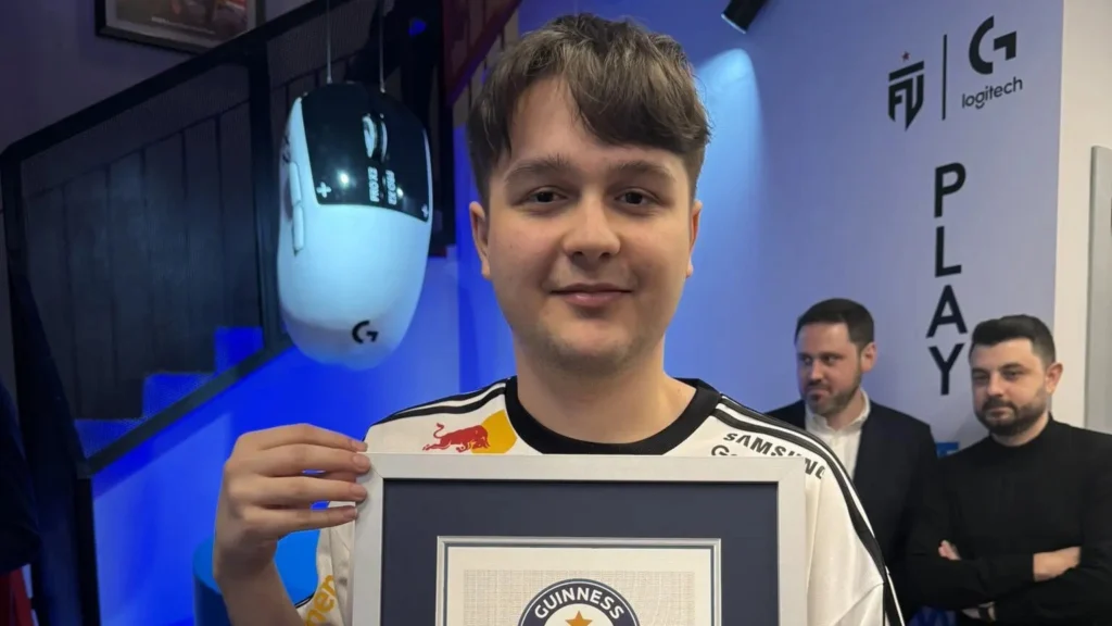 Игрок академии FUT по VALORANT поставил мировой рекорд по кликам мышью в минуту