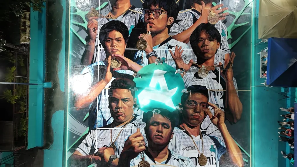 Aurora PH сохранит состав на следующий сезон и открыла мурал в честь победы на M7 World Championship