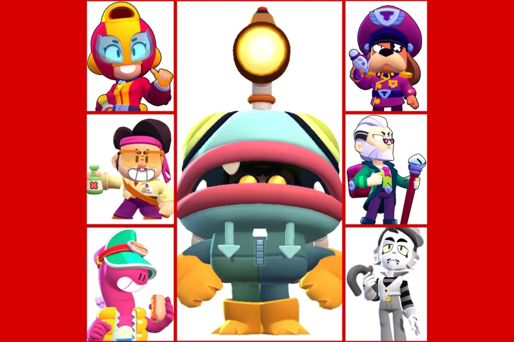 Список всех бойцов Brawl Stars