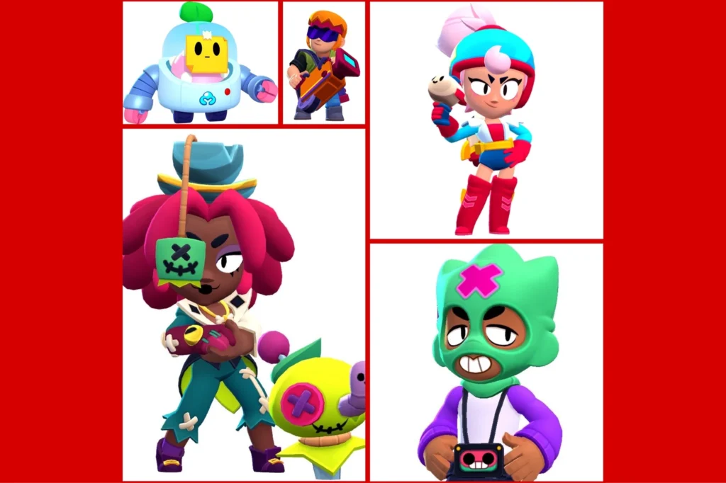 Список всех бойцов Brawl Stars