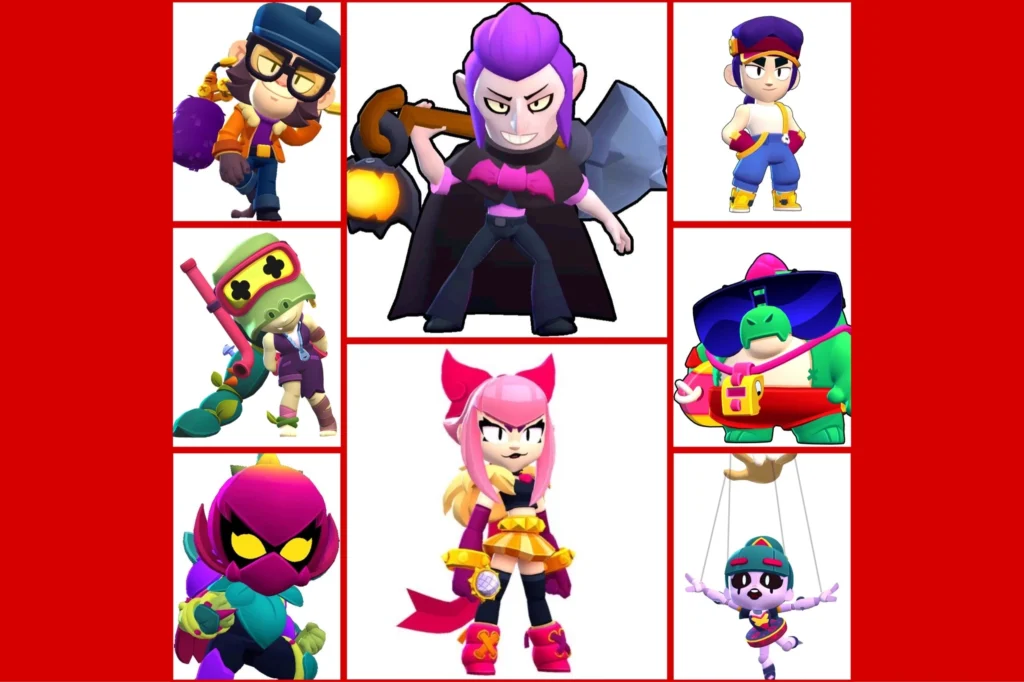 Список всех бойцов Brawl Stars